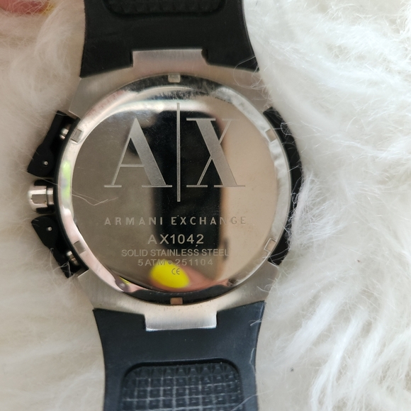 Armani Exhange Men's watch with Black strap - Picture 3 of 5